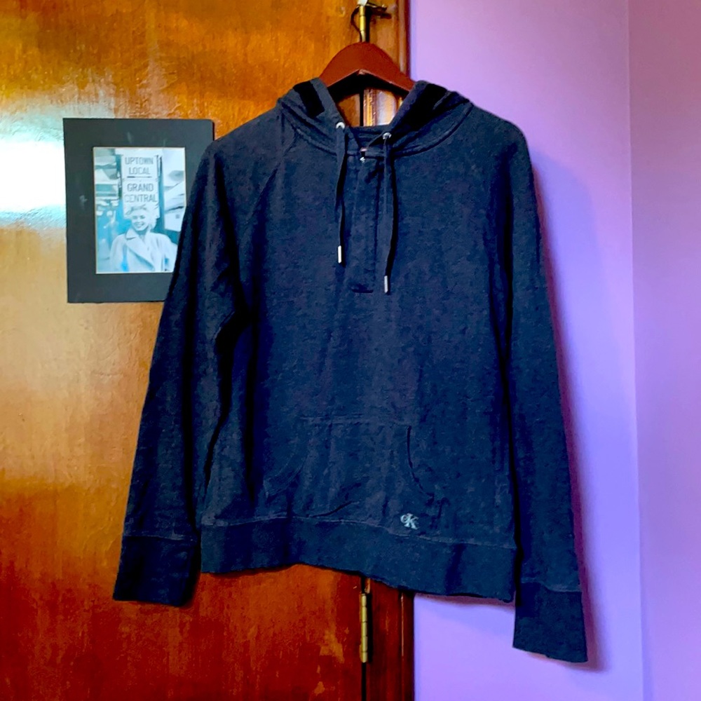 Calvin Klein Large Hoodie Sweatshirt